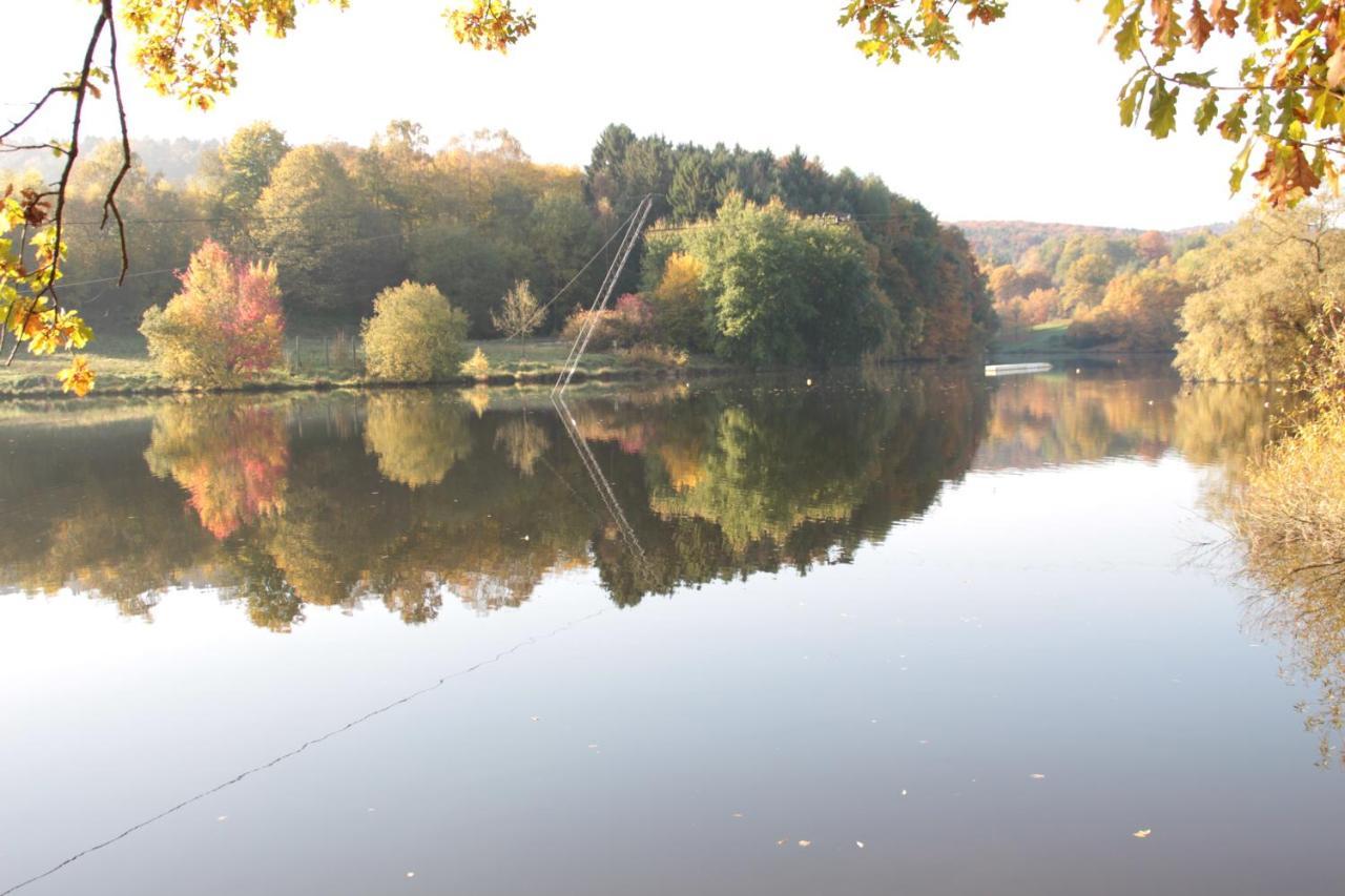 Ferienhaus "Baeren Ecke" Am See Im Bergland Кирххайм Экстерьер фото