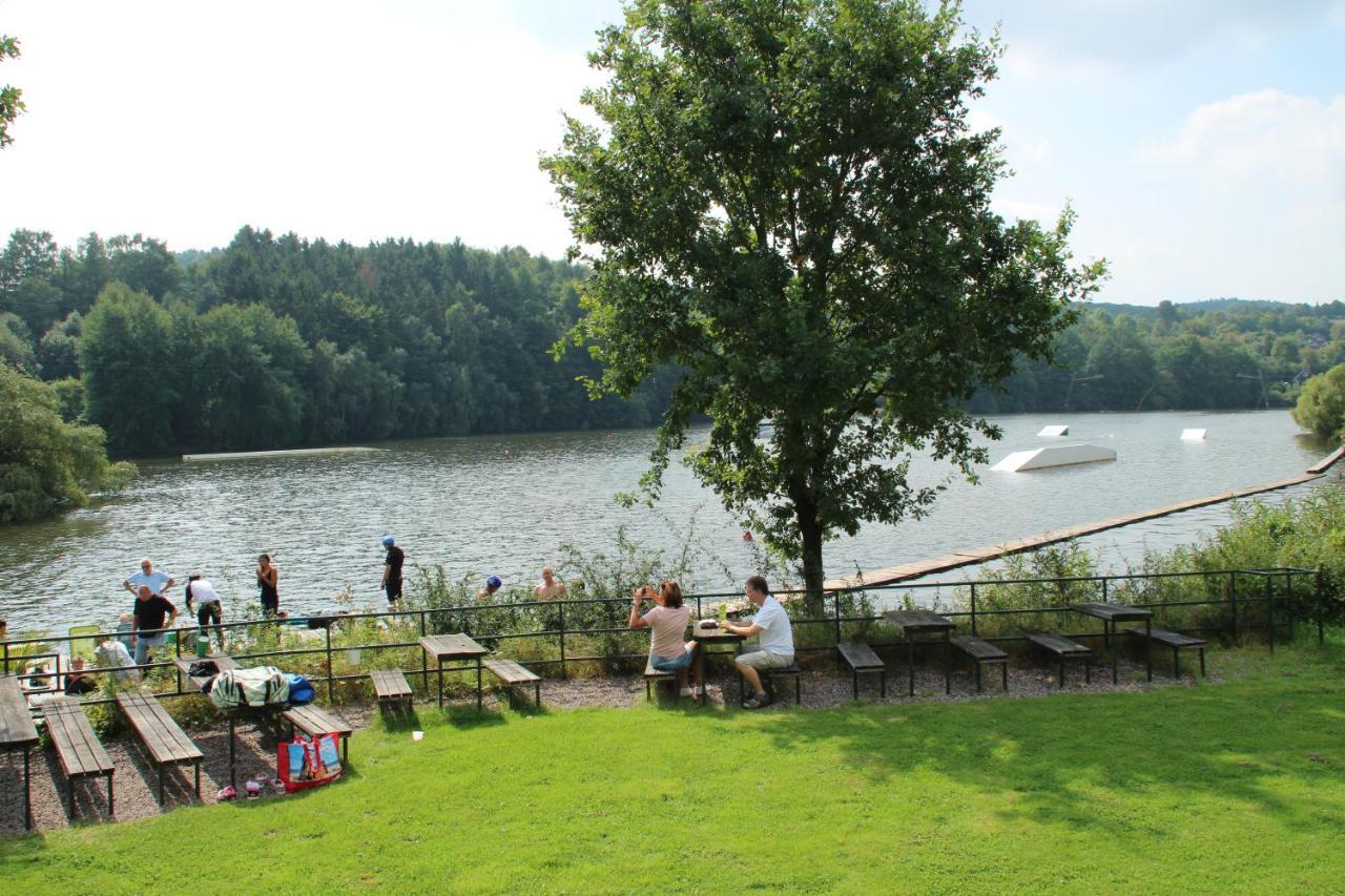 Ferienhaus "Baeren Ecke" Am See Im Bergland Кирххайм Экстерьер фото